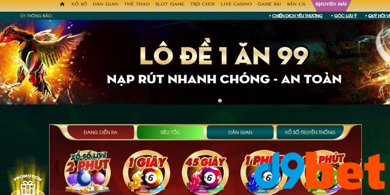 Giới thiệu D9BET là điểm cá cược được nhiều anh em lựa chọn