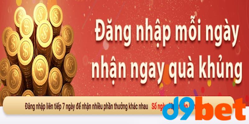 Khuyến mãi D9BET có nhiều loại khác nhau cho cược thủ