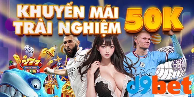  Khuyến mãi D9BET khi cược thua được hoàn tiền 5%